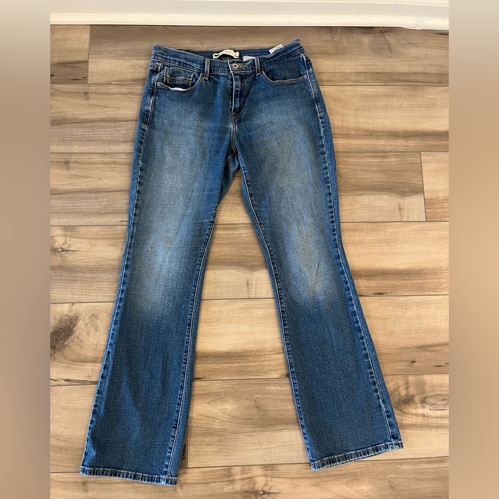 Levi’s 515 Boot Cut Jeans Denim Pants Women Size8 W29x32 Mid Rise 99% Cotton B9